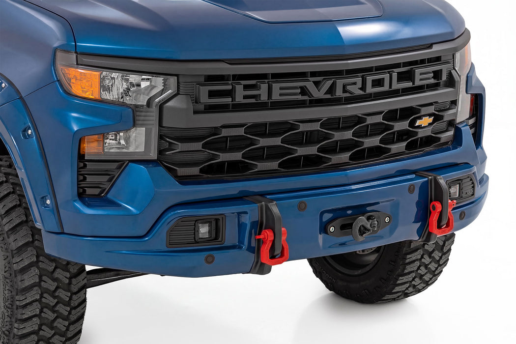 Rough Country Front FXS Bumper - 12000S - GXP Lakeshore Blue | Chevy Silverado 1500 (23-26)