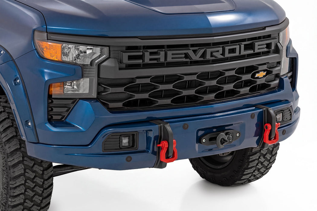 Rough Country Front FXS Bumper - 12000S - GJV Riptide Blue | Chevy Silverado 1500 (23-26)
