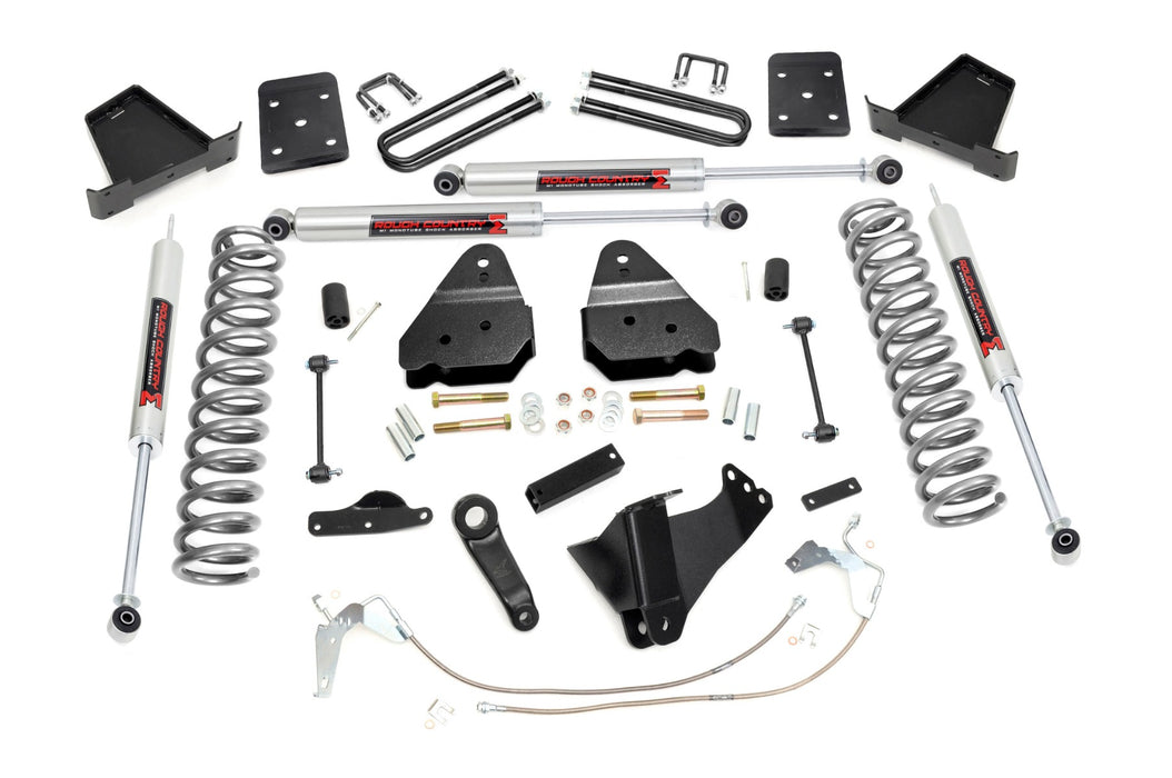 Rough Country 4.5 Inch Lift Kit, W/O Overloads, M1, Ford F-250/F-350 Super Duty (2008-2010)