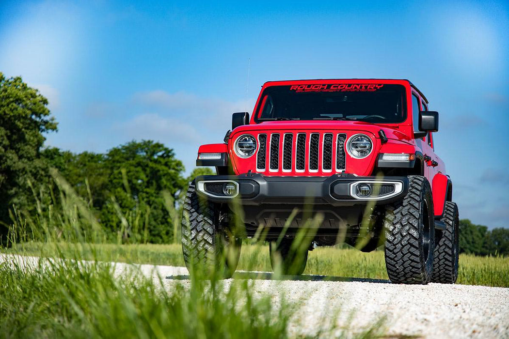Rough Country 3.5 Inch Lift Kit, Spacers, Jeep Gladiator JT 4WD (2020-2023), view 6