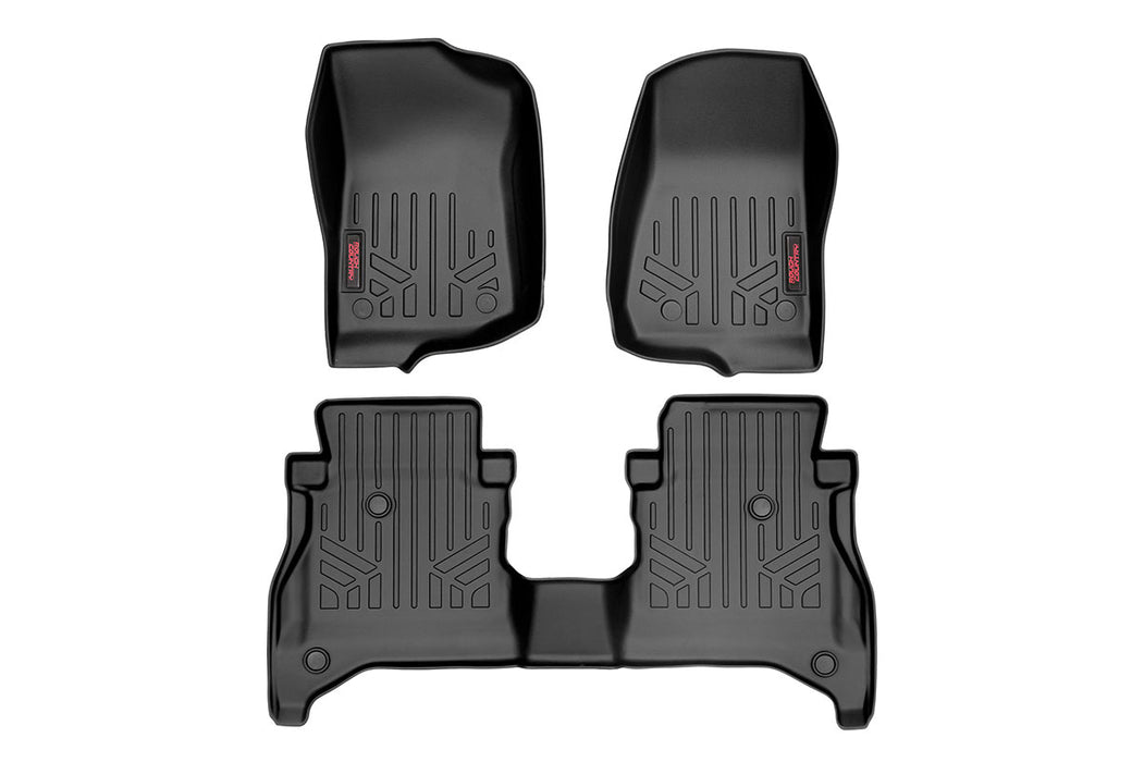 Floor Mats - FR & RR - RR Non-Lock - Jeep Gladiator JT 4WD (2020-2024)