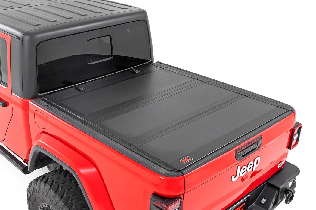 Hard Tri-Fold Flip Up Bed Cover - 5' Bed - Jeep Gladiator JT 4WD (2020-2024)