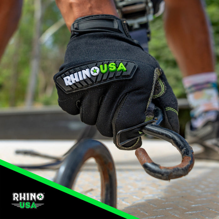 RHINO USA RECOVERY GLOVES (BLACK)