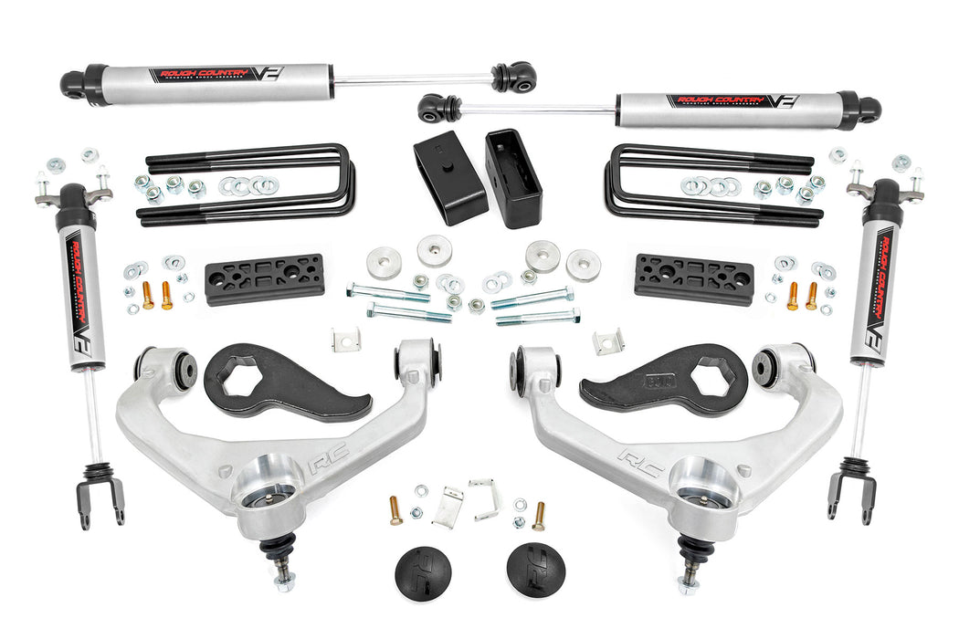 3 Inch Lift Kit - UCAs - V2 - Chevy/GMC Sierra 3500 HD/Silverado 3500 HD (20-24)