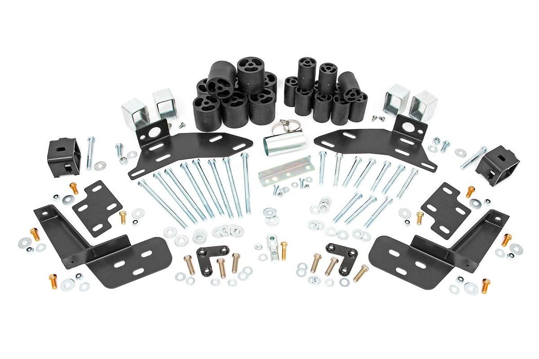 Body Lift w/Bump Brckt - FR & RR - 3 inch - Chevy C1500/K1500 Truck (95-99)