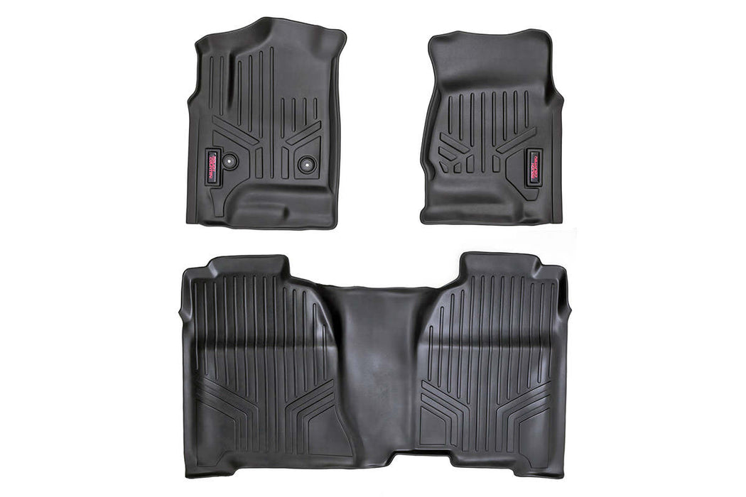Floor Mats - FR & RR - Crew Cab - Chevy/GMC 1500/2500HD/3500HD 2WD/4WD