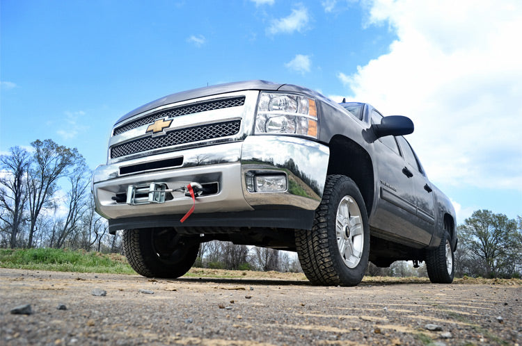 Rough Country Hidden Winch Mounting Plate | Chevy/GMC 1500 (07-13)