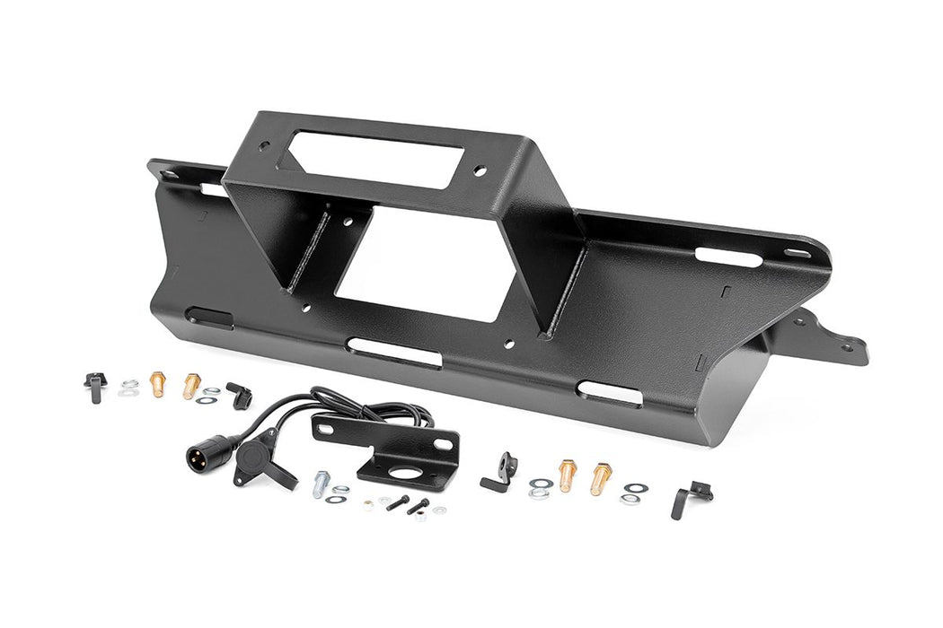 Rough Country Hidden Winch Mounting Plate | Chevy/GMC 1500 (99-06 &amp; Classic)