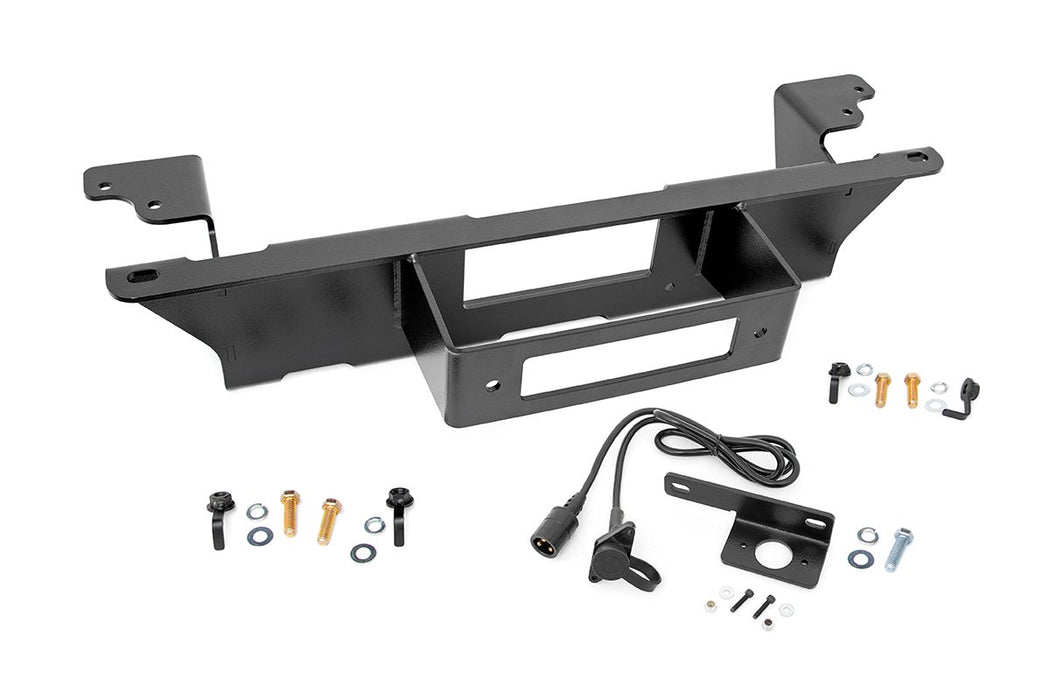 Rough Country Hidden Winch Mounting Plate | Chevy/GMC 1500 (99-06 &amp; Classic)