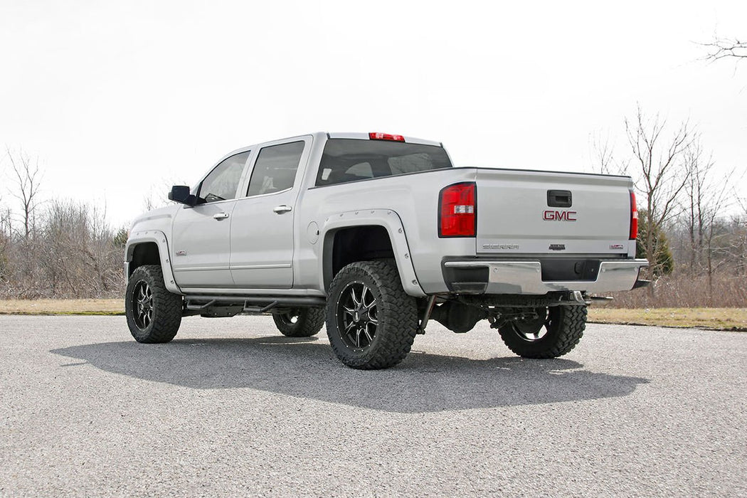 Rough Country 5 Inch Lift Kit, Alum/Stamp Steel, Chevy/GMC 1500 (2014-2018 & Classic), view 4