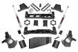 Rough Country 7.5 Inch Lift Kit, Chevy Silverado & GMC Sierra 1500 4WD (2007-2013)