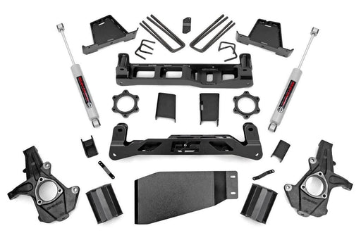 Rough Country 7.5 Inch Lift Kit, Chevy Silverado & GMC Sierra 1500 4WD (2007-2013)
