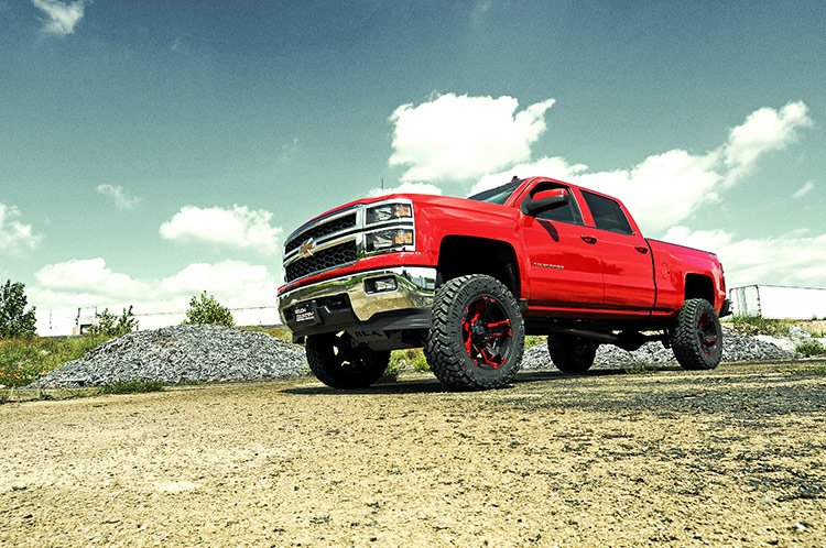 Rough Country 7 Inch Lift Kit, Bracket, M1 Struts/M1, Chevy/GMC 1500 (2014-2016), view 4