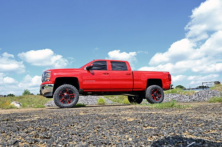 Rough Country 7 Inch Lift Kit, Bracket, M1 Struts/M1, Chevy/GMC 1500 (2014-2016), view 5