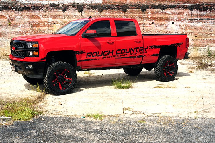 Rough Country 7 Inch Lift Kit, Bracket, M1 Struts/M1, Chevy/GMC 1500 (2014-2016), view 6