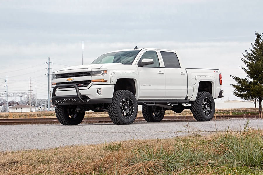 Rough Country 7 Inch Lift Kit, Bracket, M1 Struts/M1, Chevy/GMC 1500 (2014-2016), view 7