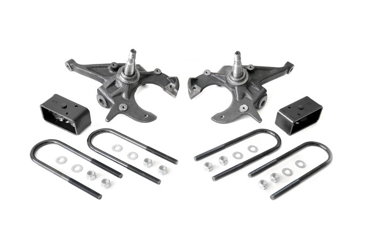 Rough Country Lowering Kit - 2 Inch FR - 3 Inch RR | Chevy/GMC Blazer/S15 Jimmy/Sonoma 2WD