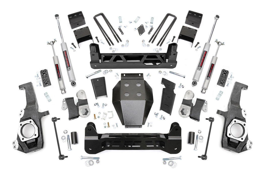 Rough Country 5 Inch Lift Kit - NTD - w/ Overloads | Chevy/GMC 2500HD/3500HD 4WD (20-25)