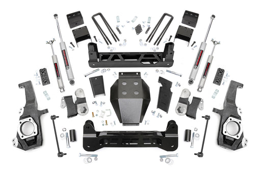 Rough Country 5 Inch Lift Kit, NTD, Chevy Silverado & GMC Sierra 2500HD 4WD (2020-2024)