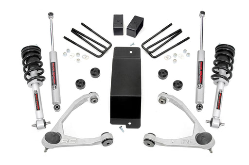 Rough Country 3.5 Inch Lift Kit, Forged UCA, N3 Strut, Chevy/GMC 1500 (2014-2016)