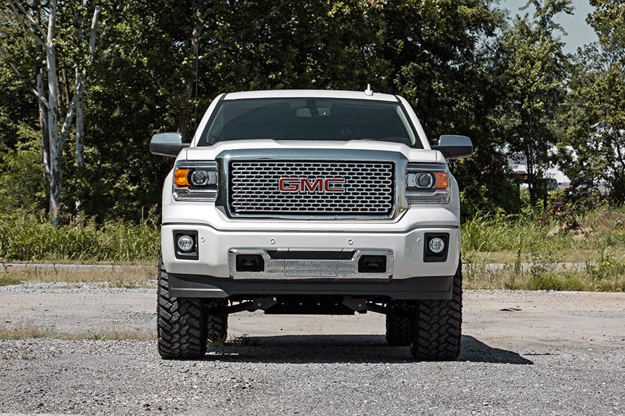 Rough Country 7 Inch Lift Kit - Bracket - Magneride - Cast Steel | GMC Sierra 1500 Denali (14-16)