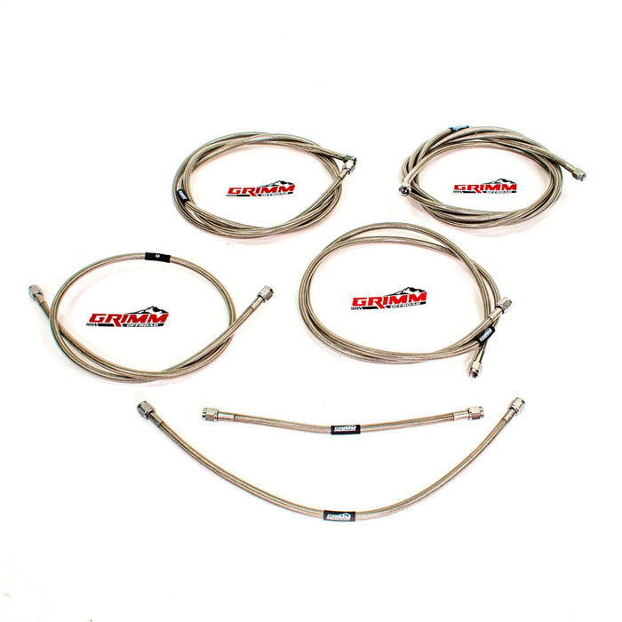 Grimm OffRoad Air Hose Reinforced JIC-4 40 Inch, view 2