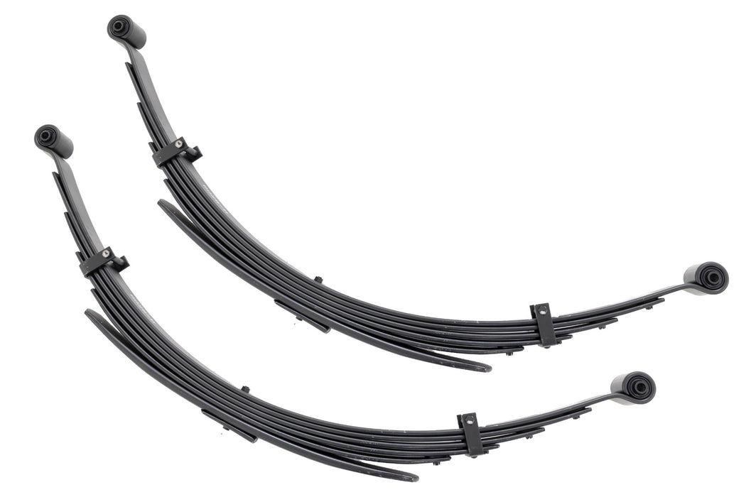 Rough Country Rear 52 Inch Leaf Springs -6" Lift, Pair, Chevy/GMC C10/K10 Truck & SUV/K5 Blazer (1973-1991)