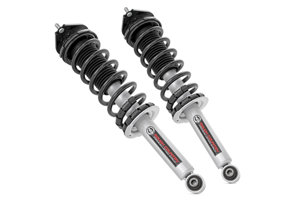 Rough Country Loaded Strut Pair, 2 Inch Lift, Rear, Subaru Forester 4WD (2014-2018)