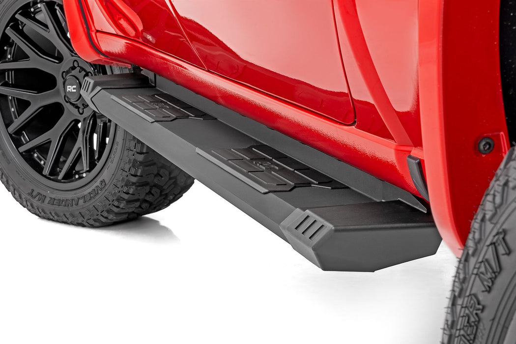 Rough Country HD2 Aluminum Running Boards - Crew Cab | Nissan Titan 2WD/4WD (2004-2024)