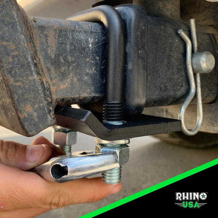 RHINO USA HITCH TIGHTENER ANTI-RATTLE CLAMP FOR 2.5" RECEIVER