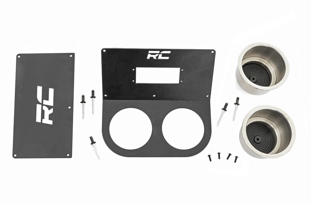 Rough Country Cup Holder - MLC-8 Mount | Honda Pioneer 1000