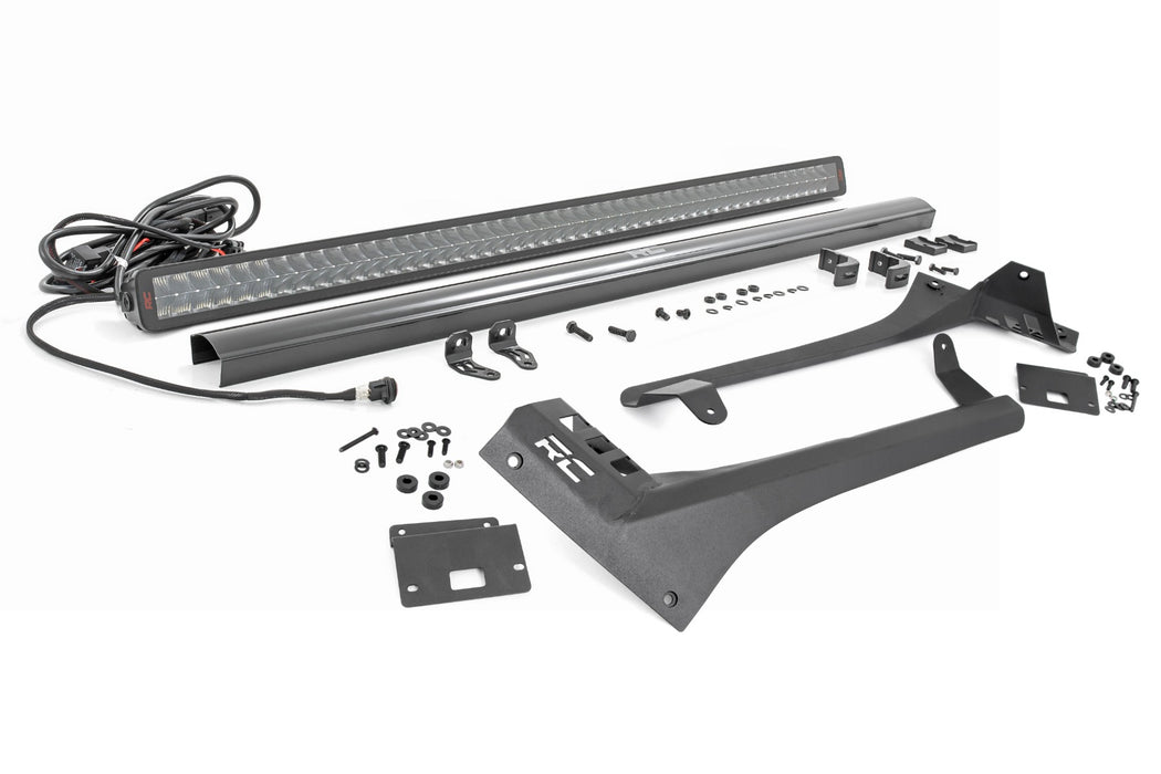 LED Light Kit - Windshield - 50 inch Spectrum Dual Row - Jeep Gladiator JT/Wrangler JL (18-24)