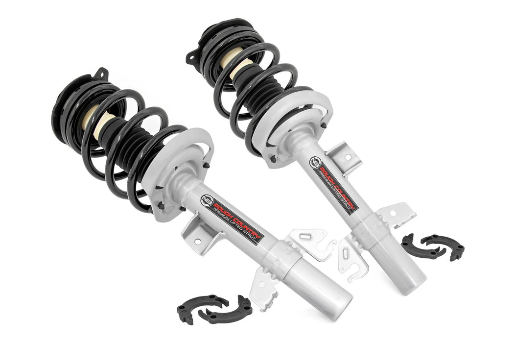 Rough Country Loaded Strut Pair, 2 Inch Lift, Jeep Cherokee KL 2WD/4WD (2014-2023)