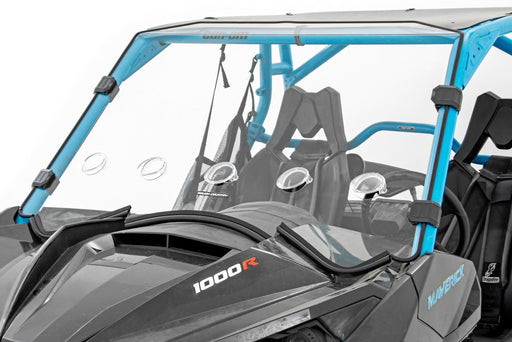 Rough Country Vented Full Windshield, Scratch Resistant, Can-Am Maverick 1000R X