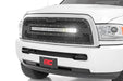 Rough Country Mesh Grille, 30" Dual Row LED, Black, Ram 2500/3500 2WD/4WD (2013-2018)