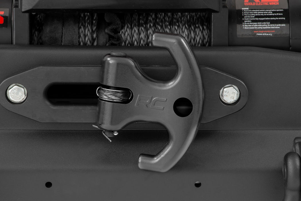 Rough Country Multi-Function Winch Cleat, Black, view 2