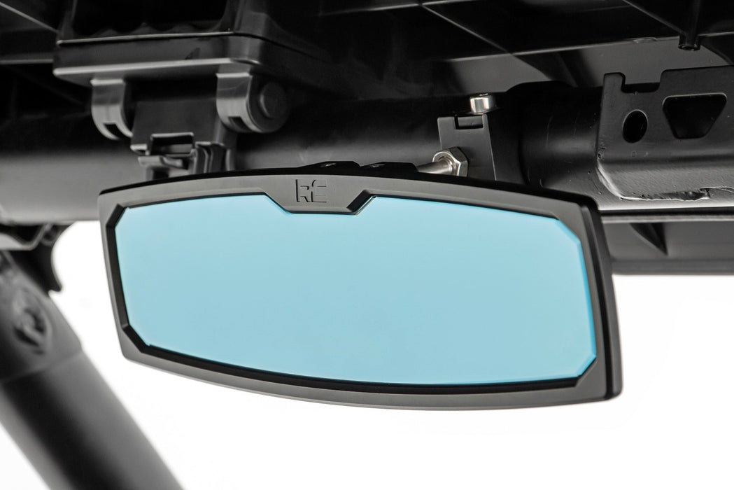 Rough Country UTV Aluminum Rear View Mirror - Dome Light- 12" - 1.75-2" Mount