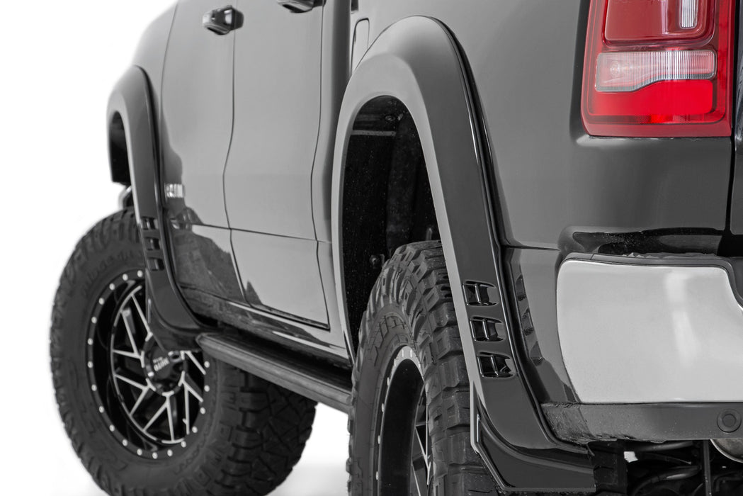 Rough Country Pocket Fender Flares - PAF Silver | Ram 1500 2WD/4WD (2019-2024)