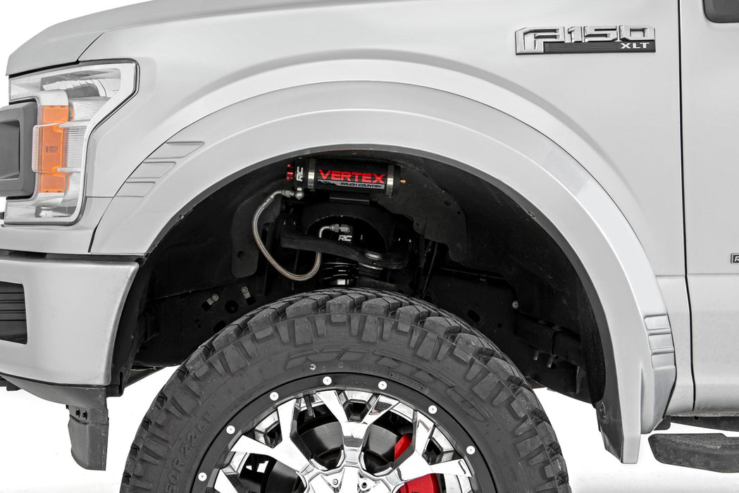 Rough Country Fender Flares - SF1 - YZ Oxford White | Ford F-150 2WD/4WD (2015-2017)