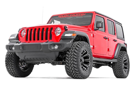Rough Country 2.5 Inch Lift Kit, Spacers, N3, Jeep Wrangler JL (2021-2023)/Wrangler Unlimited (2018-2023), view 2