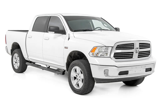 Rough Country Oval Nerf Step, Crew Cab, Black, Ram 1500/2500/3500 2WD/4WD (2010-2025 & Classic), view 2