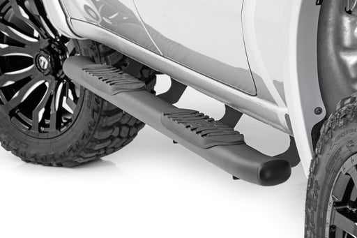 Rough Country Oval Nerf Step, Crew Cab, Chevy/GMC 1500/2500HD/3500HD (2019-2024)