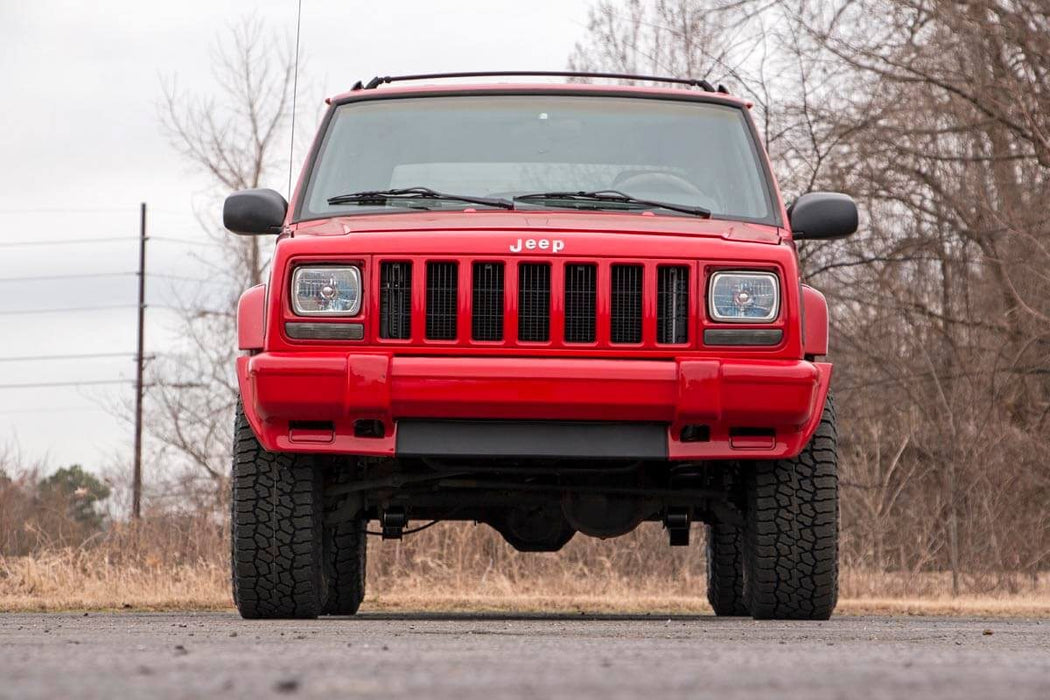 Rough Country 3 Inch Lift Kit, Series II, RR Springs, Jeep Cherokee XJ 2WD/4WD (1984-2001), view 3