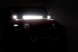 Rough Country LED Light Kit, Hood Mount, 30" Black Single Row, Jeep Gladiator JT/Wrangler JL (2018-2025), view 5