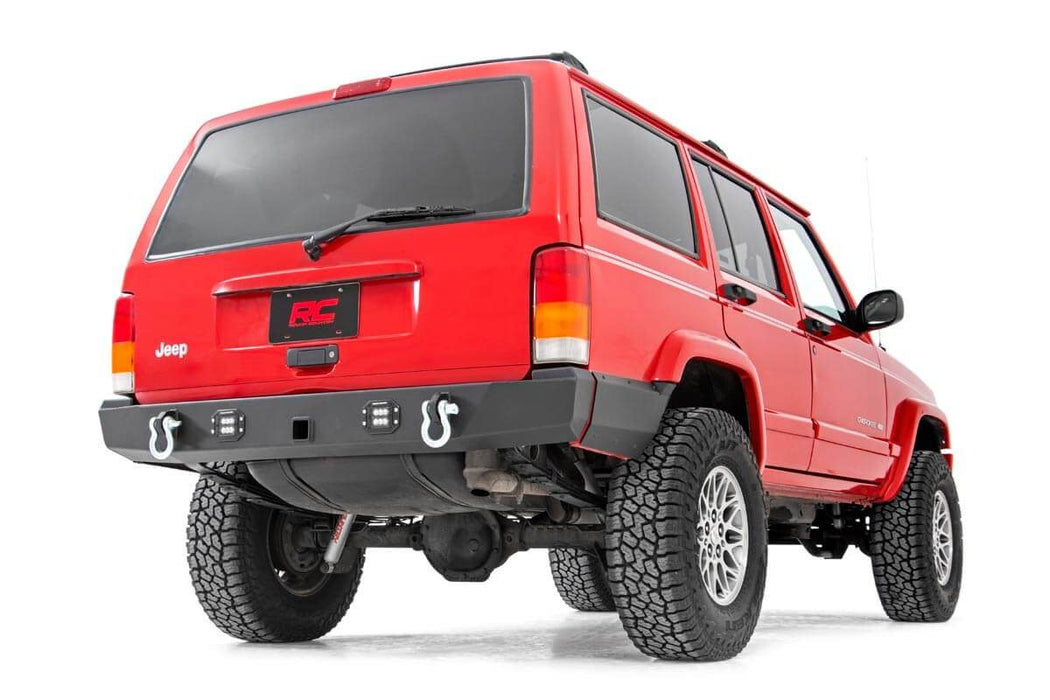 Rough Country Rear Bumper, Jeep Cherokee XJ 2WD/4WD (1984-2001), view 4