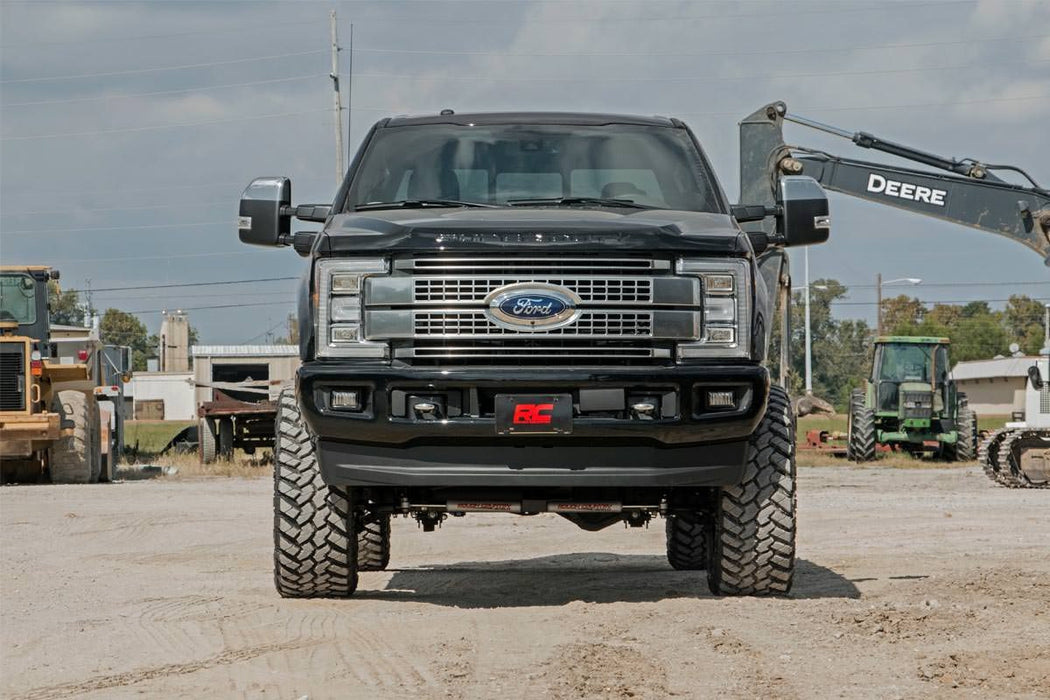 Rough Country 6 Inch Lift Kit - 4-Link - No OVLD - D/S - C/O Vertex | Ford F-250/F-350 Super Duty (17-22)