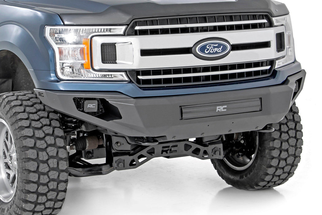 Rough Country Front Bumper - High Clearance - Skid Plate | Ford F-150 2WD/4WD (2018-2020)