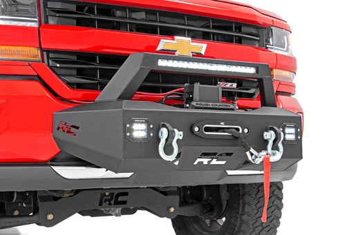 Rough Country EXO Winch Mount Kit, Chevy Silverado 1500 2WD/4WD (2007-2018 & Classic)