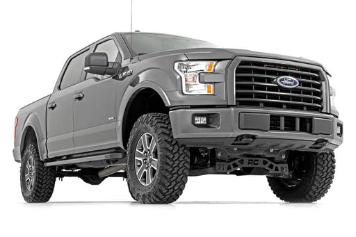 Rough Country 4 Inch Lift Kit, Ford F-150 4WD (2015-2020), view 2
