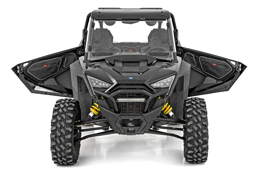 Rough Country Storage Bags - Front Door | Polaris RZR Pro R